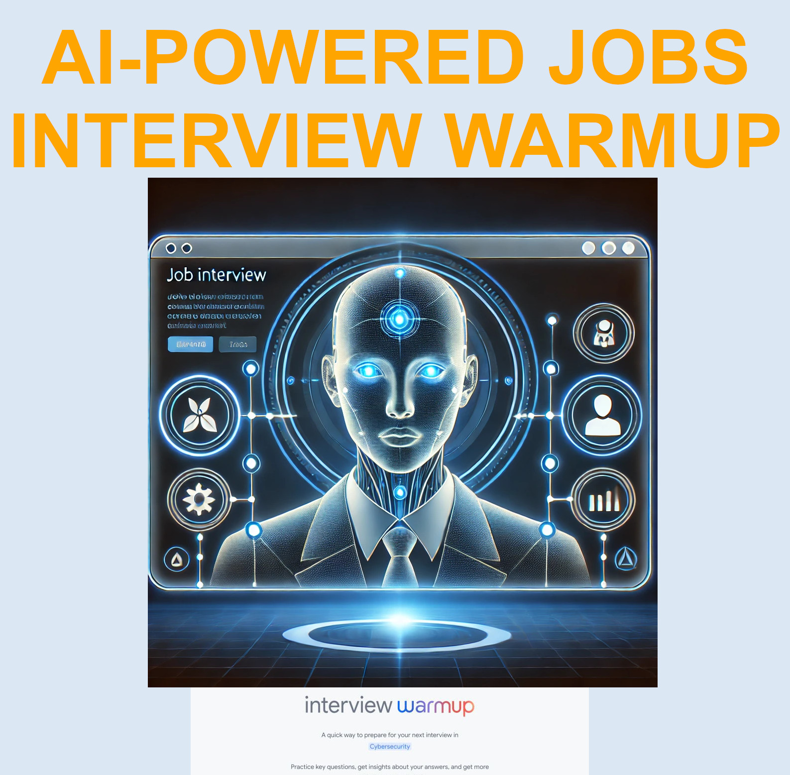 Jobs Interview Warm Up